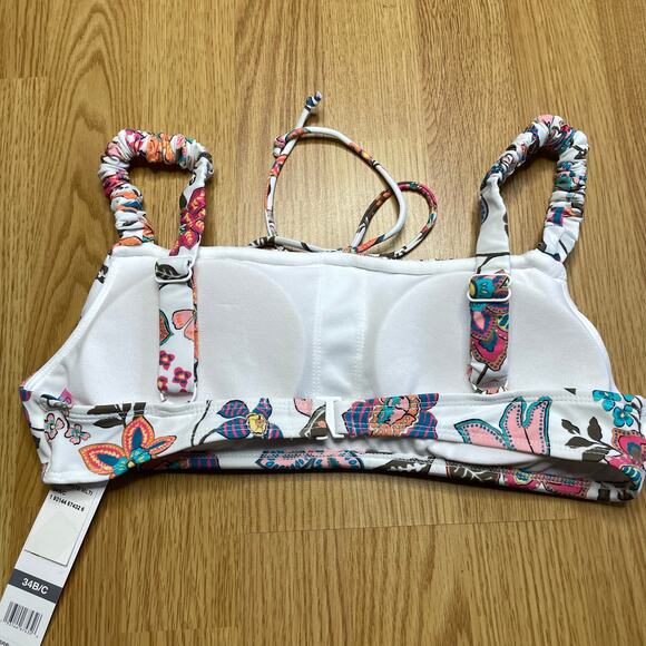 Sundazed Paisley Bikini Top, 34 B/C - Picture 4 of 8